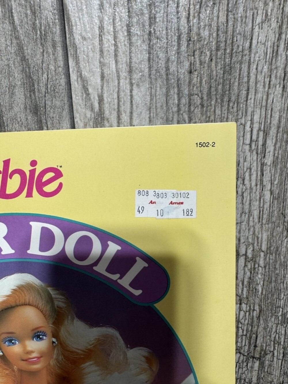 Vintage Barbie Deluxe PAPER DOLL BOOK, 1991 Golden # 1502 Mattel Uncut 90s NEW - Picture 3 of 10